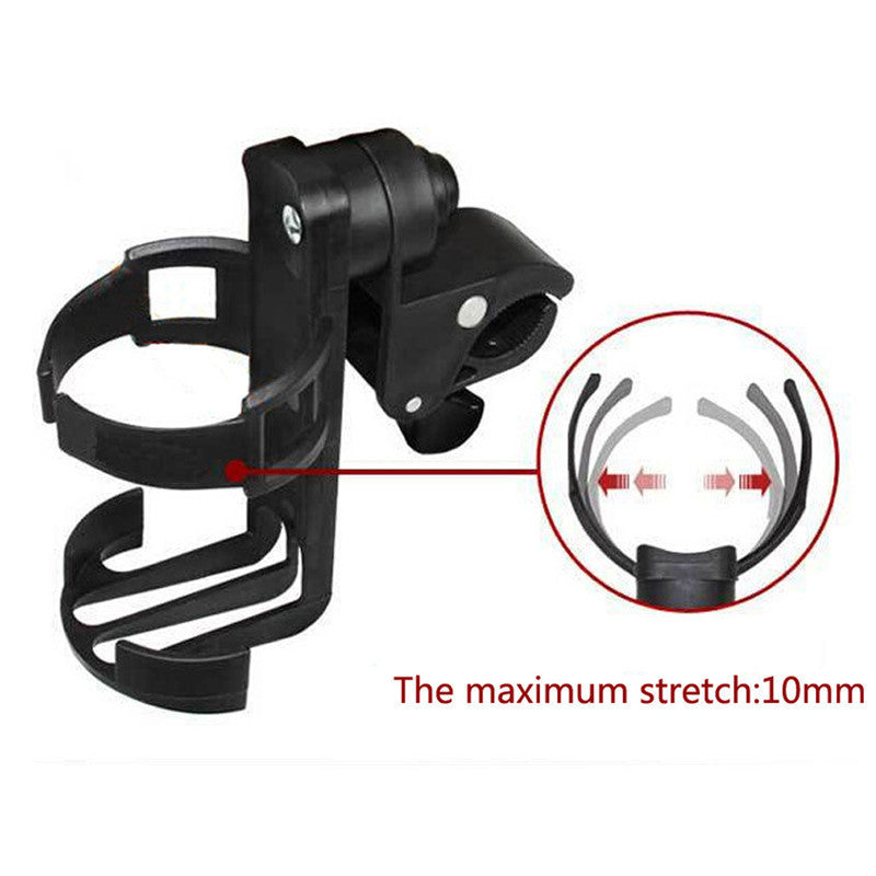 Universal Rotatable Parent Console Organizer Baby Stroller Bottle Holder