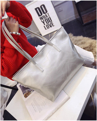 MICHAEL Contracted Designer PU Leather Tote Bag