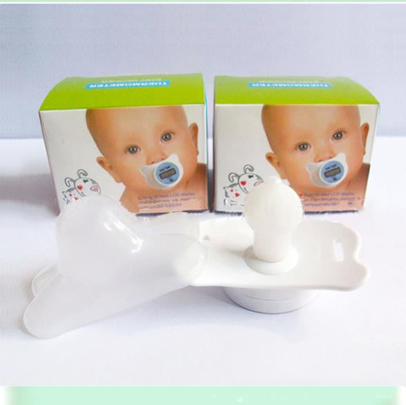 Baby Nipple Thermometer Baby Pacifier LCD Digital Mouth nipple Thermometer