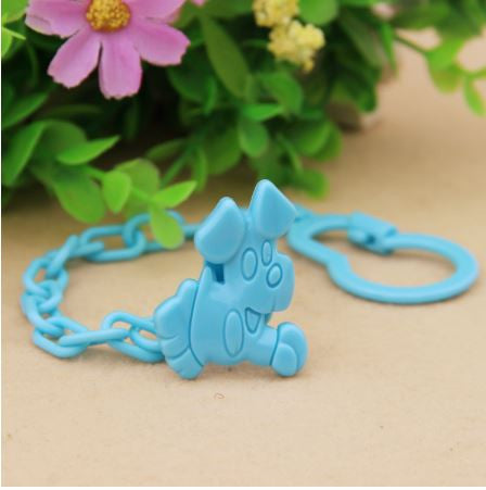 Baby Infant Dummy Pacifier Soother Chain Clip Holder Toddler Cartoon Pattern