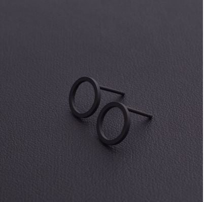 Fashion Gold Silver Punk Simple T Bar Earrings For Women Ear Stud Earrings