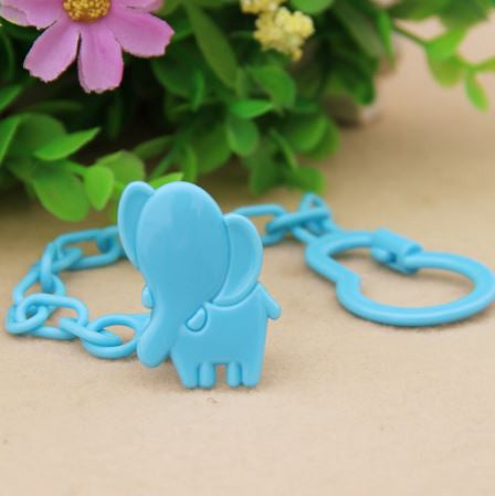 Baby Infant Dummy Pacifier Soother Chain Clip Holder Toddler Cartoon Pattern