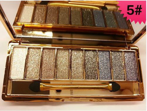 Professional 9 Colors Diamond Bright Colorful Makeup Eye Shadow