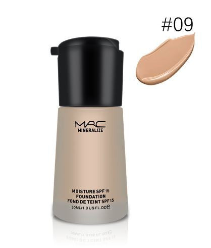 New Brand MRC Makeup Base Face Liquid Foundation BB Cream SPF15 Concealer Whitening Moisturizer Oilcontrol Waterproof Maquiagem