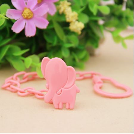 Baby Infant Dummy Pacifier Soother Chain Clip Holder Toddler Cartoon Pattern