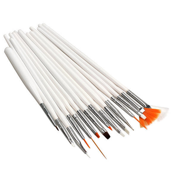 Set of Nail Art Design Painting Tool Pen Polish Brush Set Kit Professional Nail Brushes Styling Nail Art Tools