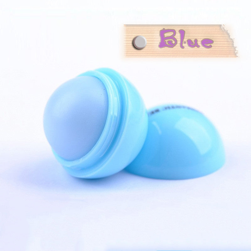 Ball Lip Balm Lipstick,Organic Ingredients Lip Protector Sweet Taste Fruit Embellish Lip Ball Makeup Lipstick Gloss