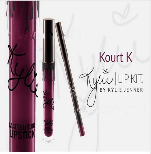 Kylie Lip Kit kylie jenner cosmetic Lipstick Kylie lipgloss liquid matte 8 colors lipliner in stock