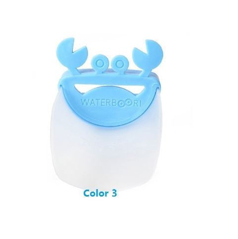 Cute Bathroom Sink Faucet Chute Extender Crab Children Kids Washing Hands 4 colors