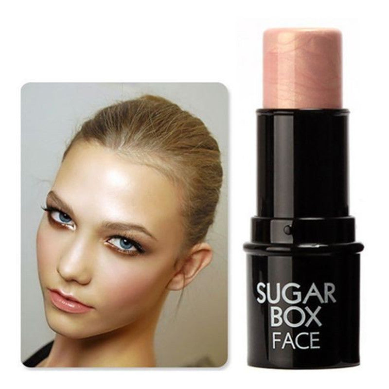 Face Highlighter Makeup Stick Shimmer Highlighting Powder Cream Brighten Light Bronzer Sugar Box