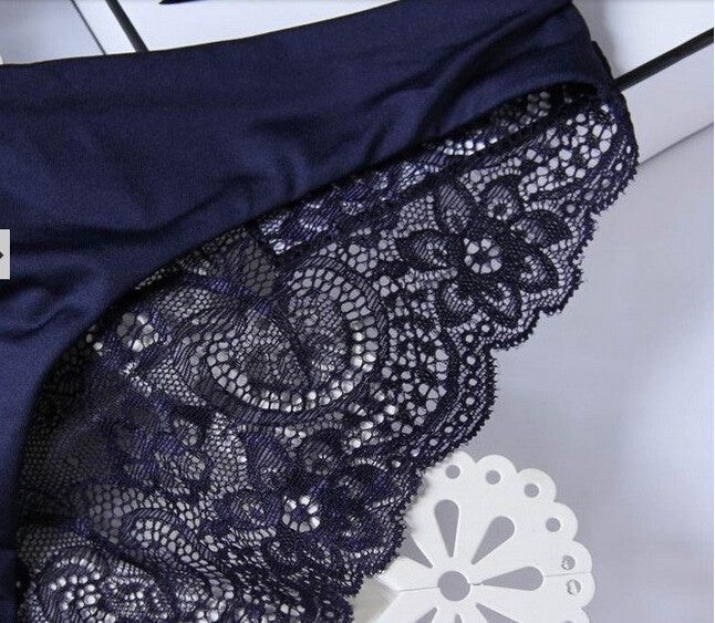 New Women Intimates Sexy Y-line Straps Bra Set Front Closure Bra Openwork Lace Sexy Ladies Bralette Bra & Brief Sets