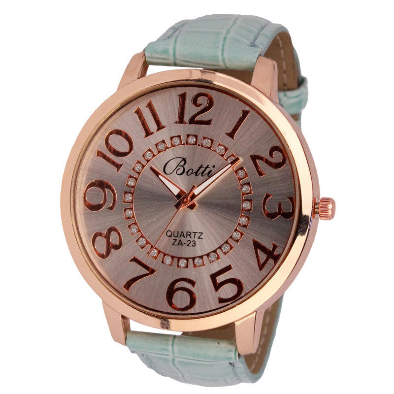 Womens Watches Brand Luxury Leather Quartz Dress Watch Cheap Clock Women Royal Gold Crystal Retro Bracelet Watches