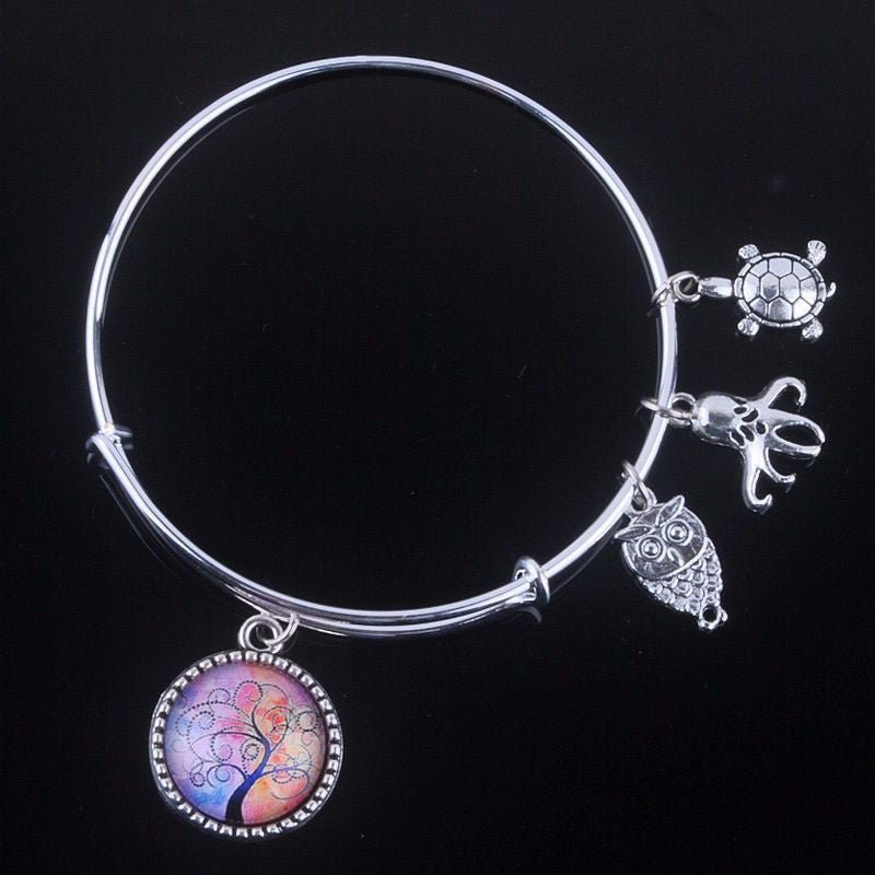 Bracelet Adjustable Expandable Wire Bangles