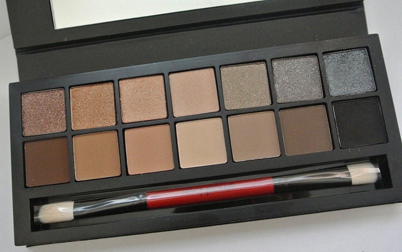 SmashBoxes  Eyeshadow Kit Set with Brush&brand Mascara