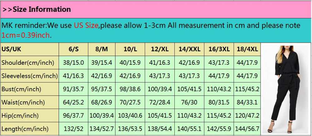 New Arrival Women Jumpsuits 2016 Spring Autumn Bodysuit Half Sleeve V Neck Casual Style Elegant Ladies Long Romper Overalls