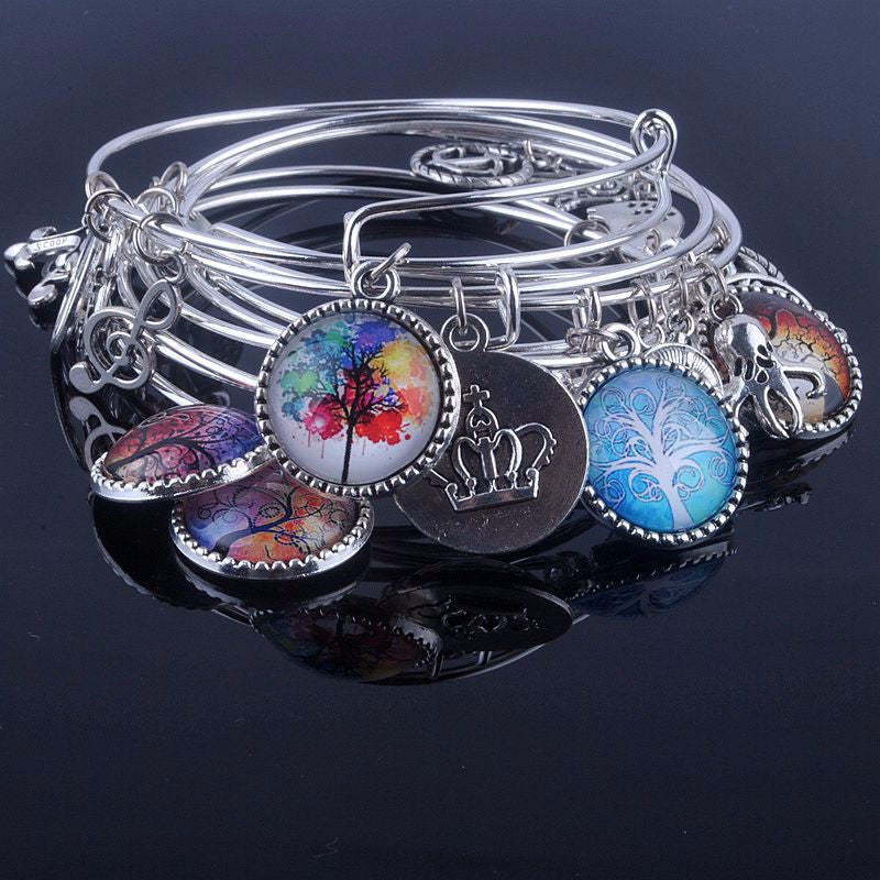 Bracelet Adjustable Expandable Wire Bangles