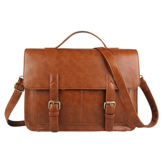 European style Document file Vintage Men Messenger Bags tote Elegant men's briefcases office men's crossbody bags