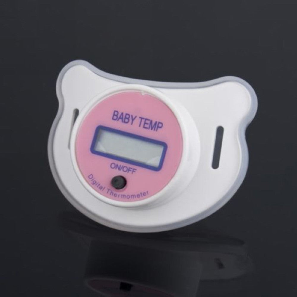 Baby Nipple Thermometer Baby Pacifier LCD Digital Mouth nipple Thermometer