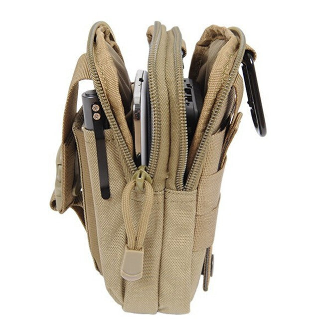 Tactical Waist Bag Outdoor Sport Casual Molle Military Waist Fanny Pack Mobile Phone Case for SAMSUNG Note 2 3 4 1000D CORDURA