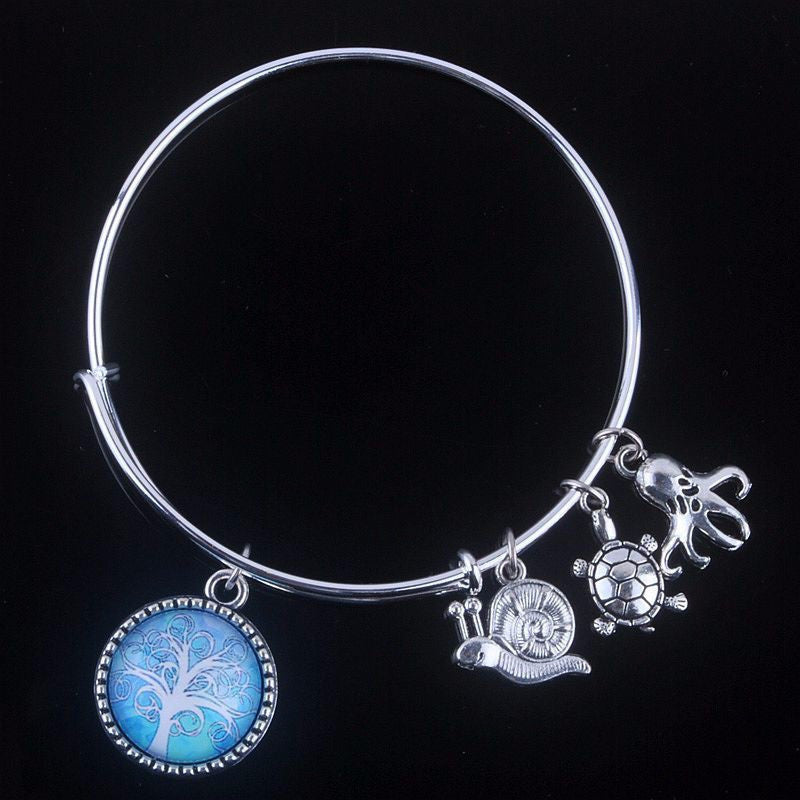 Bracelet Adjustable Expandable Wire Bangles