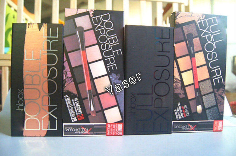 SmashBoxes  Eyeshadow Kit Set with Brush&brand Mascara