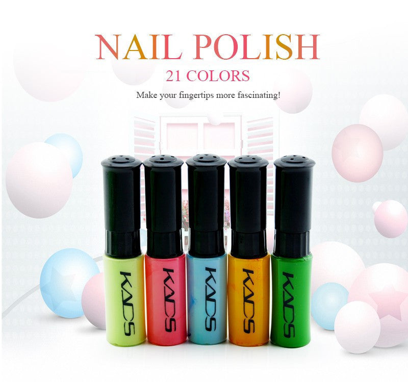 KADS Stamp polish 1 Bottle/LOT Nail Polish & stamp polish nail art pen 21 color Optional 10ml