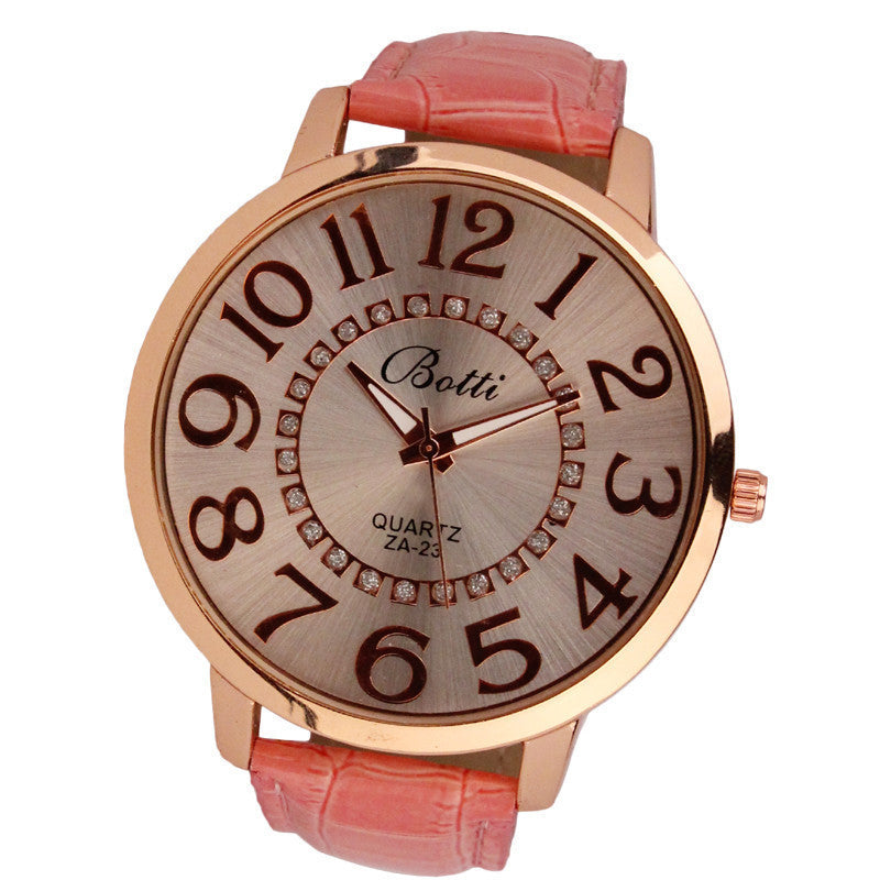 Womens Watches Brand Luxury Leather Quartz Dress Watch Cheap Clock Women Royal Gold Crystal Retro Bracelet Watches