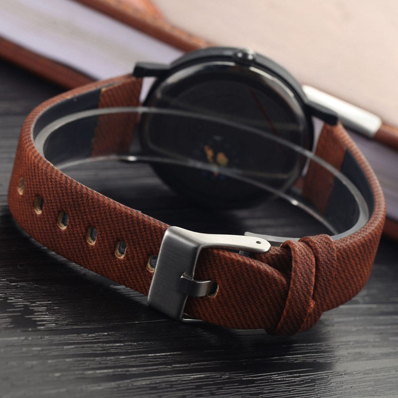 Simulation Wooden Relojes Quartz Men Watches Casual Wooden Color Leather Strap Watch Wood Male Wristwatch Relogio Masculino