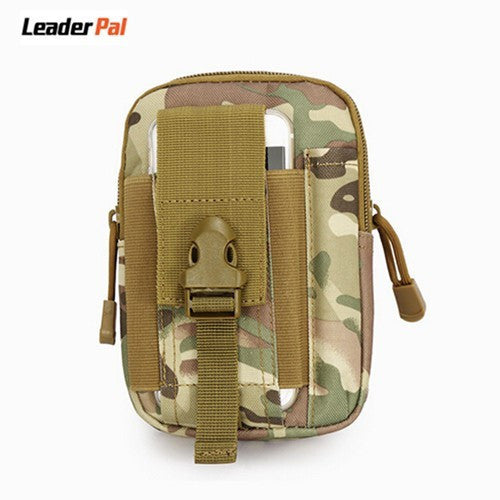 Tactical Waist Bag Outdoor Sport Casual Molle Military Waist Fanny Pack Mobile Phone Case for SAMSUNG Note 2 3 4 1000D CORDURA