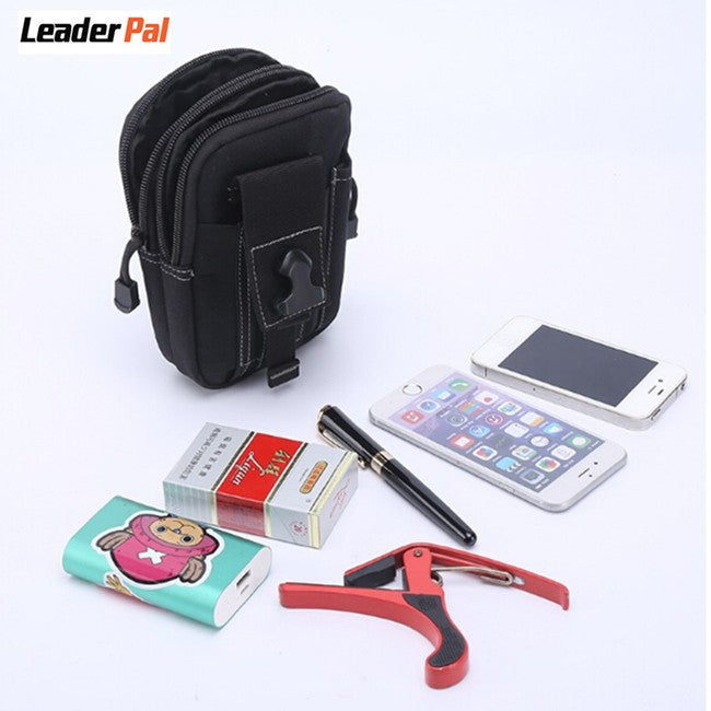 Tactical Waist Bag Outdoor Sport Casual Molle Military Waist Fanny Pack Mobile Phone Case for SAMSUNG Note 2 3 4 1000D CORDURA