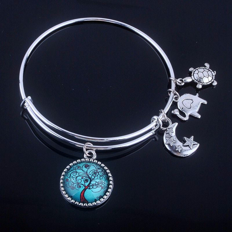 Bracelet Adjustable Expandable Wire Bangles