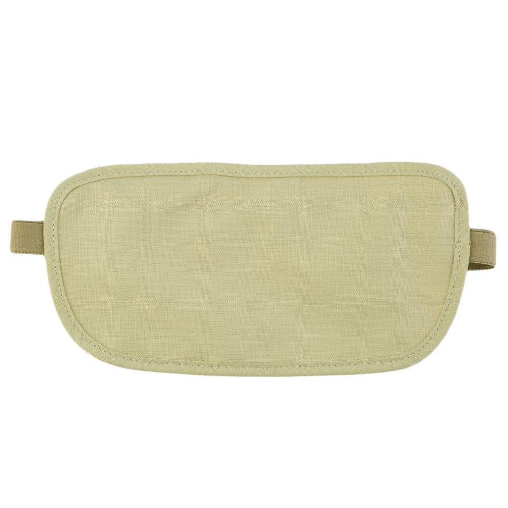 Travel Pouch Zippered Waist Compact Security Money Waist Belt Bags for Men Women