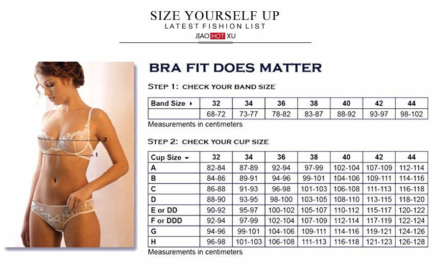 Fashion lace sexy thin deep V-neck push up  bra set