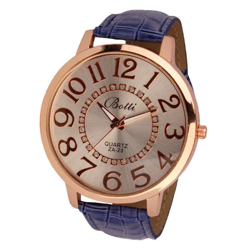 Womens Watches Brand Luxury Leather Quartz Dress Watch Cheap Clock Women Royal Gold Crystal Retro Bracelet Watches