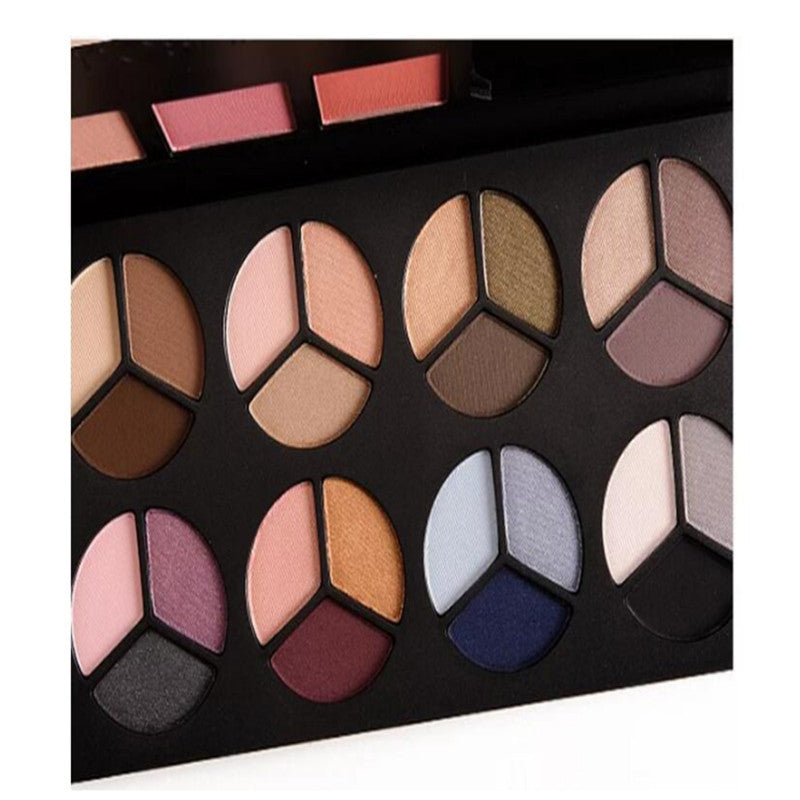 Smashboxes Photo Op Mega palette Eye Shade+blush palette eyeshadow kit  Cosmetic Makeup Set Nude Eye Shadow
