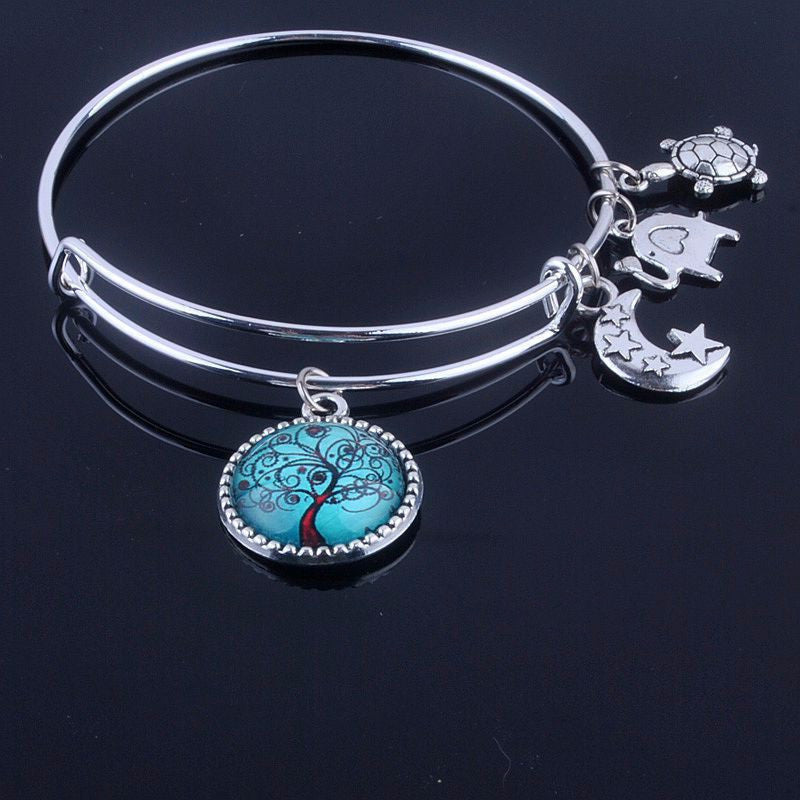 Bracelet Adjustable Expandable Wire Bangles