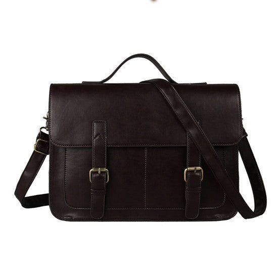 European style Document file Vintage Men Messenger Bags tote Elegant men's briefcases office men's crossbody bags
