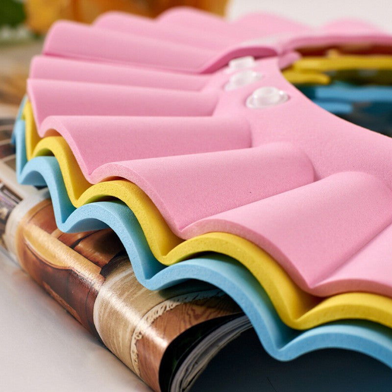 Adjustable EVA Soft Baby Shampoo Shower Cap Baby Care Bath Protection For Kid