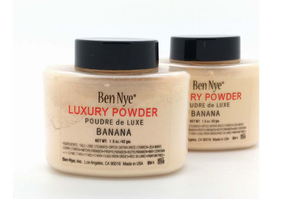 Hot Brand Ben Nye Banana Powder 42g/85g Bottle Luxury Powder Poudre de Luxe Banana Loose Foundation Beauty Makeup highlighter