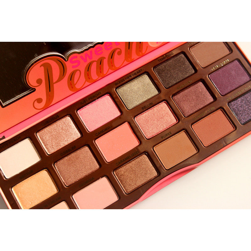 Eyeshadow 18 Colors Eyeshadow Palette Sweet Peach Eye Shadow Collection Palette