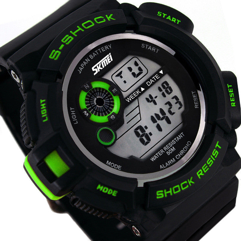 Men Sports Watches S-SHOCK Military Watch Fashion Wristwatches Dive Men's Sport LED Digital Watches Waterproof Relogio Masculino