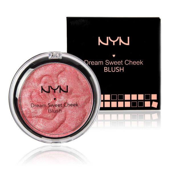 NYN Makeup Baked Blush Palette Baked Cheek Color Blusher Dream Sweet Cheek Blush Palette