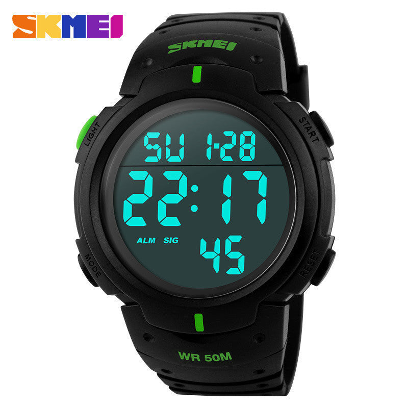 New 2016 Men Sports Watches 50M Waterproof Fashion Casual Digital LED Military Multi-Function Wristwatches