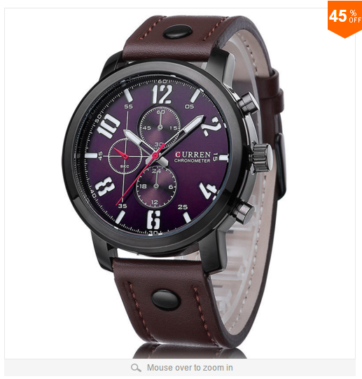 2016 CURREN Luxury Casual Men Watches