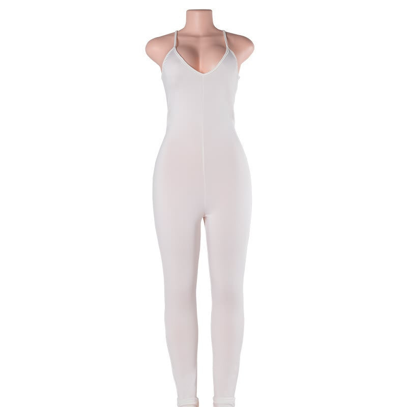 Sedrinuo 2016 Summer New Arrival Regular Casual Fashion V-Neck Sexy Rompers Womens Jumpsuit for Women 4 Colors Jumpsuit
