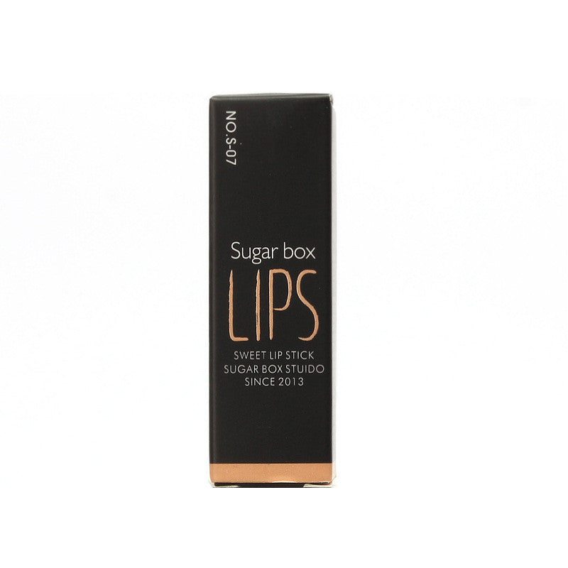Sugar box Lipstick color makeup division silky translucent S07 12 colors
