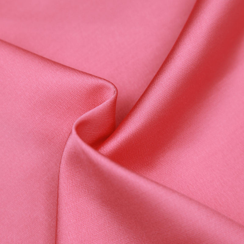 Honey powder CHLO silky elastic satin fashion fabric