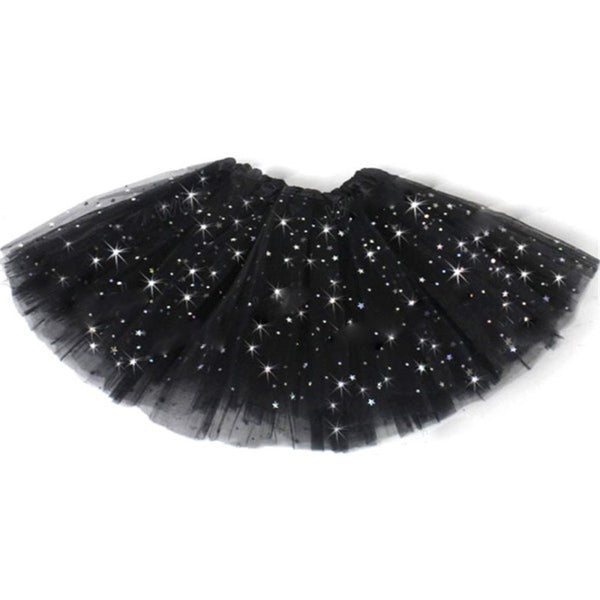 Cute Fluffy Pettiskirts Tutu Saias Baby Girls Skirts Princess Skirt Dance Wear Party Clothes 2-7Y
