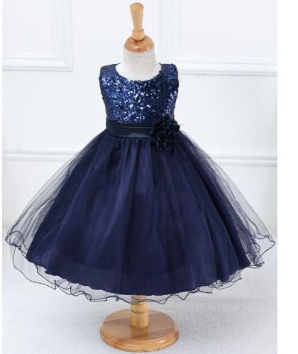 Flower Girl Dress Formal Princess Pageant Wedding Birthday Party Bridesmaid NEW