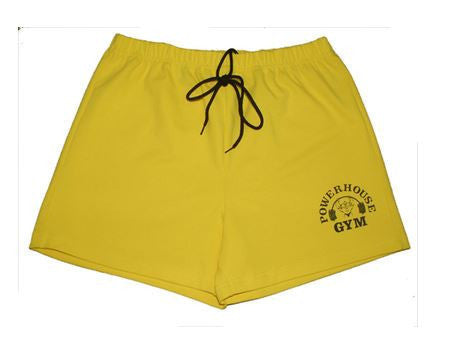 men's gym shorts with Gold & powerhouse, fitness & bodybuilding & workout shorts,100%cotton high quality musculation